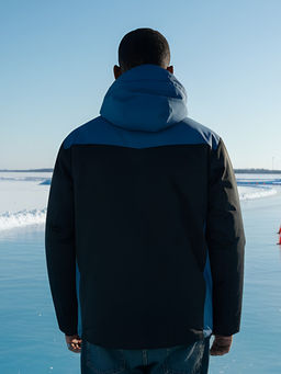 Горнолыжная куртка мужская зимняя черного цвета 7611Ch - Mtforce фото 22