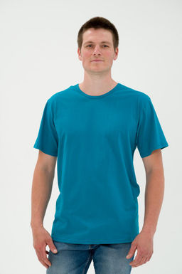 Футболка мужская из кулирки бледно-васильковый