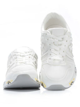 05-6026-3 WHITE Кроссовки женские (искусственные материалы) - No name фото 13
