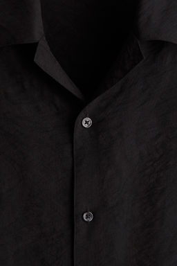 Camisa resort en tejido jacquard Regular Fit - H&m фото 3