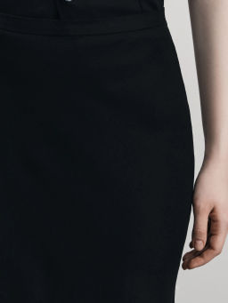 Юбка миди изо льна / Zarina фото 5