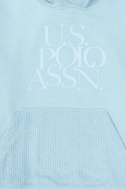 Толстовка зеленого цвета для девочек Неожиданная скидка в корзине - U.s. polo assn фото 3