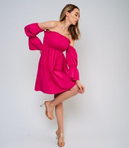 Платье #ОБШ1769, фуксия