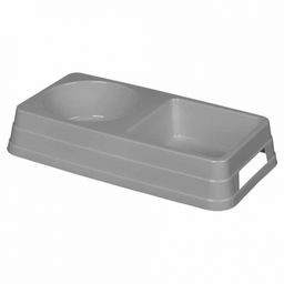 Миска для животных " LUCKY PET" двойная (0,45+0,36л) арт. С42068