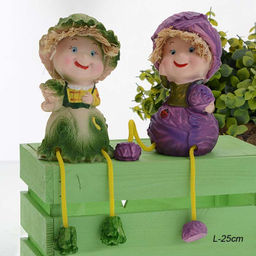 Цена за 2 шт. Фигурка Капуста висячие ножки 2 штуки набор / 8236 /уп 48/ - Галеонтрейд фото 2