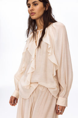 Blusa de volantes - H&m фото 5