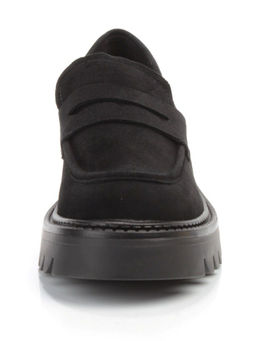 03-C1801-2 BLACK Полуботинки женские (натуральная замша) - Фабричный китай фото 6