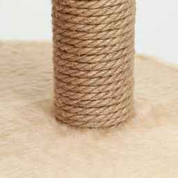 Комплекс для кошек с когтеточкой, с круглым домом, 2 полками, 42 х 42 х 90 см, бежевый - Simaland фото 11