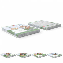 Цена за 10 шт. Тетрадь школьная ученическая ErichKrause Хитрый лис, 18 листов, клетка (в плёнке по 10 шт.)_MIX-PACK  фото 9