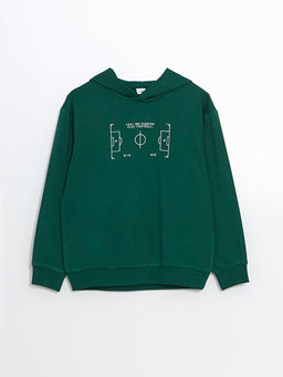 Kap??onlu Erkek ?ocuk Sweatshirt