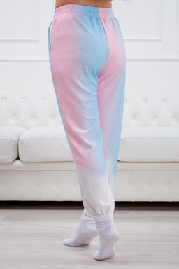 Брюки женские радуга розовый - Амадэль фото 5