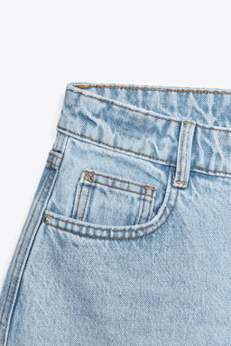 Z1975 MOM FIT MID-WAIST SHORTS - Zara фото 13