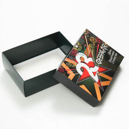 Цена за 5 шт. Коробка подарочная, крышка-дно, сборная 23 февраля, 21 х 15 х 7 см - UPAK LAND фото 3