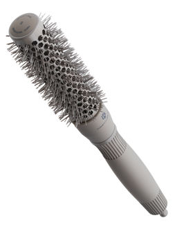 Kristaller Термобрашинг для укладки волос / Ceramic + Ionic TG-X27/25, 25 мм, серый