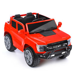 Электромобиль "Городской гигант" на аккумуляторе, с р/у управлением, в коробке (красный)