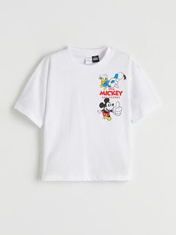 Mickey Mouse Bask?l? Erkek ?ocuk ?ortlu Tak?m