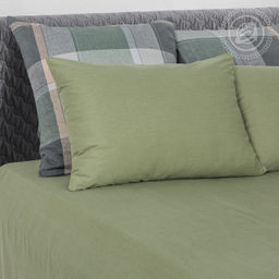 Клаус 2 сп. с Евро/Пододеяльник (молния): 1 шт. - 215*175; Простыня: 1 шт. - 240*240; Наволочка: 2 шт. - 70*70 Велюр Классик - Артпостель фото 3