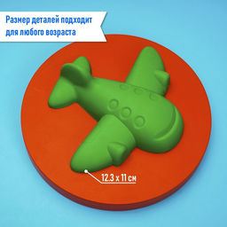 Набор игрушек для песочницы, 5 предметов: 4 формочки, ведро, МИКС - Соломон фото 6