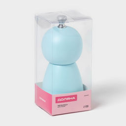 Мельница для специй Доляна Облако, 13,2 см, цвет голубой фото 5