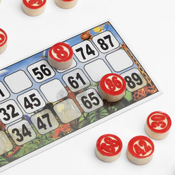 Русское лото «Саванна», 24 карточки, 90 бочонков