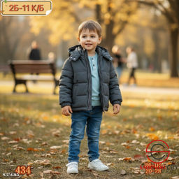 Куртка для мальчика весенняя