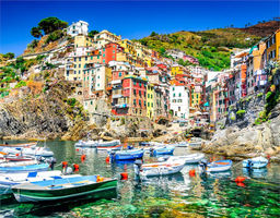 Картина по номерам на холсте "Чинкве-Терре" 40*50см (ХК-6233)