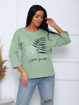 IV-CAPRIZ Сильвана - футболка оливковый  фото 4