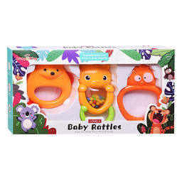 Набор погремушек "Милые зверята" в коробке