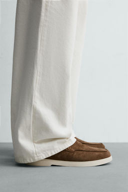 MOCAS?N PIEL CASUAL / Marr?n - Zara фото 2