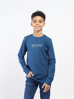 CRB wear / CSJB 64040-41-435 Джемпер для мальчика,темно-синий/Ex.Cherubino