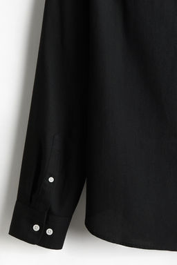 Camisa en mezcla de lyocell Regular Fit - H&m фото 3