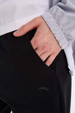 Брюки трикотажные укороченные Черный