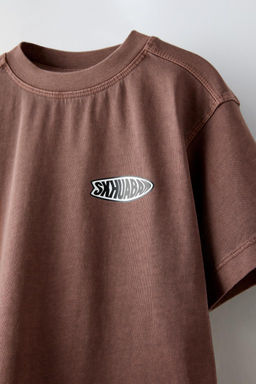 GARMENT DYE T-SHIRT VE BERMUDA SORT TAKIM - Zara фото 18