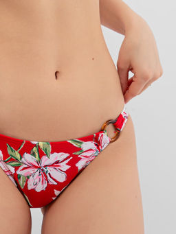 КУПАЛЬНЫЙ КОСТЮМ ЖЕНСКИЙ цветы на красном 702239 - Mark formelle фото 5