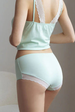 ALMANDO MELADO трусы женские maxi slip Orchid Цвет:воздушно-зеленый