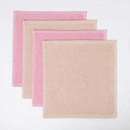 Набор декоративных махровых салфеток Love 30х30 см - 4 шт, 100% хлопок, 340 гр/м2 - Этель фото 2