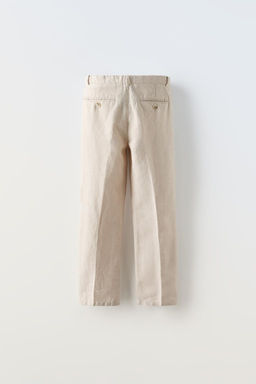 KETEN KARISIMLI KLASIK PANTOLON - Zara фото 2