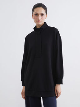 Soft Touch Oversize Kad?n Sweatshirt Tunik