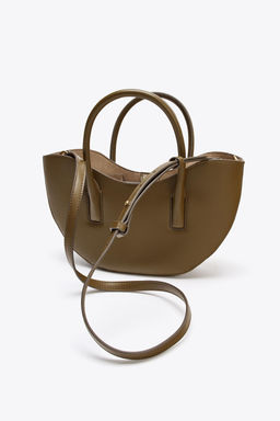 OVAL MINI TOTE BAG - Zara фото 4