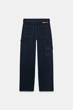 CARGO TROUSERS WITH BELT - Zara фото 8