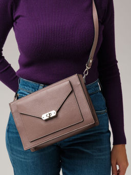 Сумка Deboro 30017 розово-серый