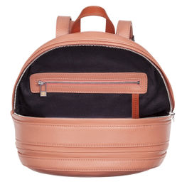 Итальянский женский кожаный рюкзак DuDu Bags серии Favignana | розовый фламинго - Dudubags фото 4