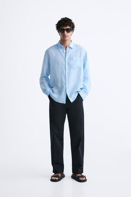 %100 KETEN GOMLEK - Zara фото 2