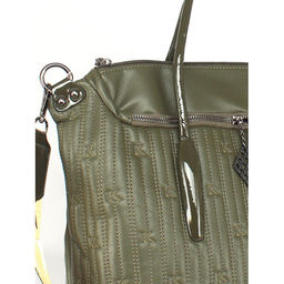 Сумка женская искусственная кожа Vevers-L 660 F 567-705, 1отд+карм/перег, плечевой ремень, зеленый SALE 258458 - Adelia фото 4
