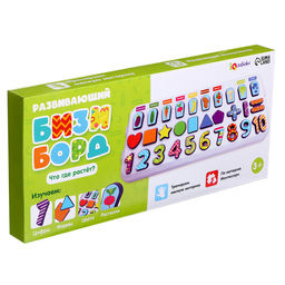 Развивающий бизиборд Что где растёт? - Iq-zabiaka фото 7