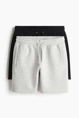 Pack 2 pantalones cortos en sudadera Regular Fit - H&m фото 3