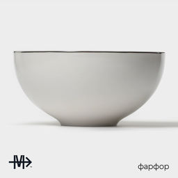 Салатник Magistro La Perle, 600 мл, d=15 см, фарфор, белый  фото 2