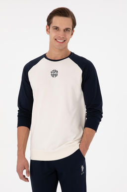 Мужской кремовый свитшот Неожиданная скидка в корзине