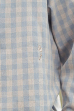 LIMITED EDITION CHECK POLO SHIRT - Zara фото 6
