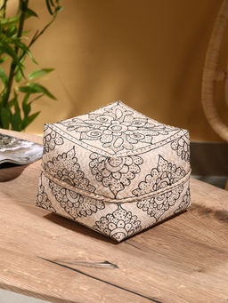 Корзинка плетёная «Бонтанг», 19×19×14 см, бамбук, светлая